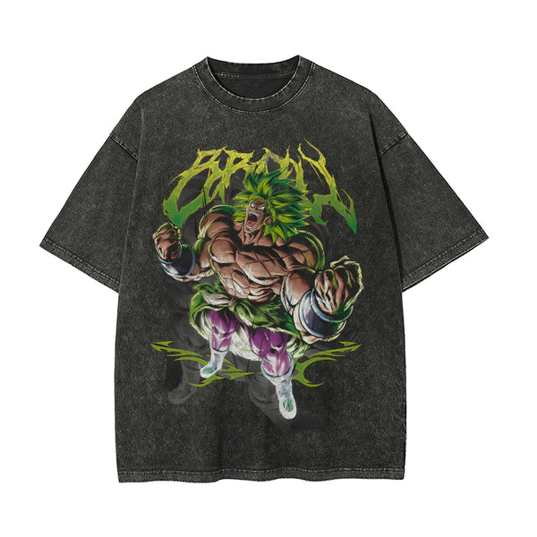 "LEGENDARY BROLY" Vintage Oversized Tee