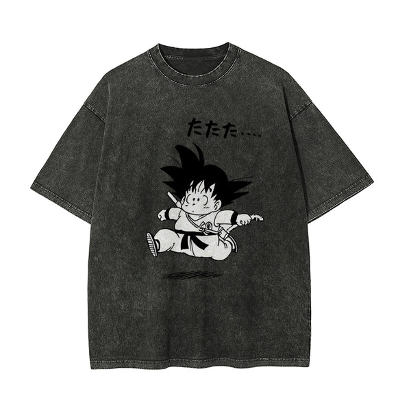 "BABY GOKU" Vintage Oversized Tee