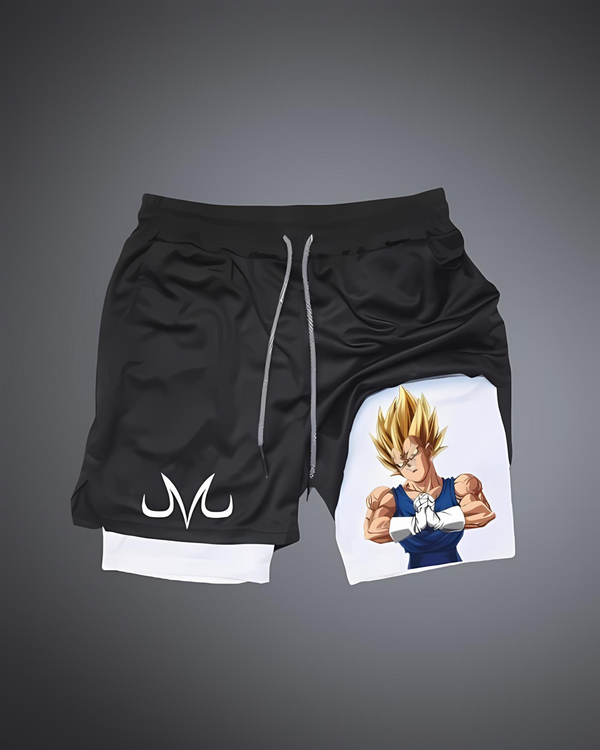 "MAJIN VEGETA" Performance Shorts