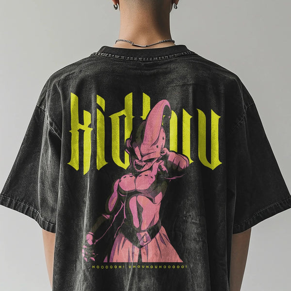 "OG KID BUU" Reversed Vintage Oversized Tee