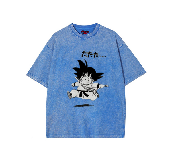 "BABY GOKU" Vintage Oversized Tee