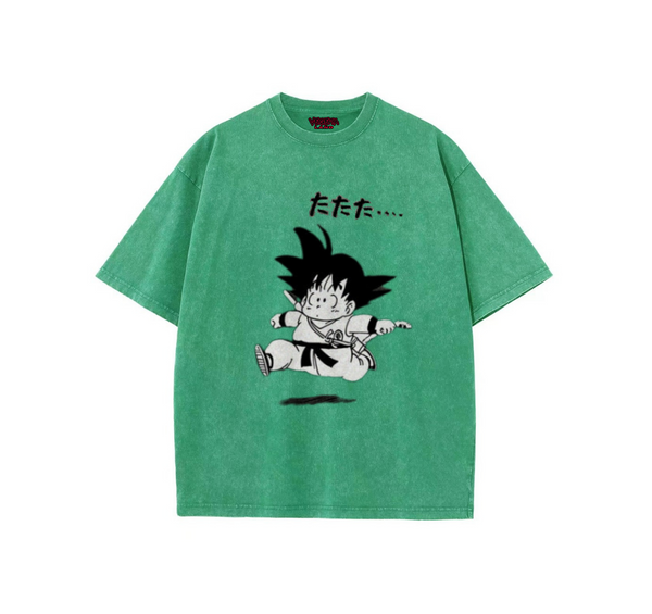 "BABY GOKU" Vintage Oversized Tee