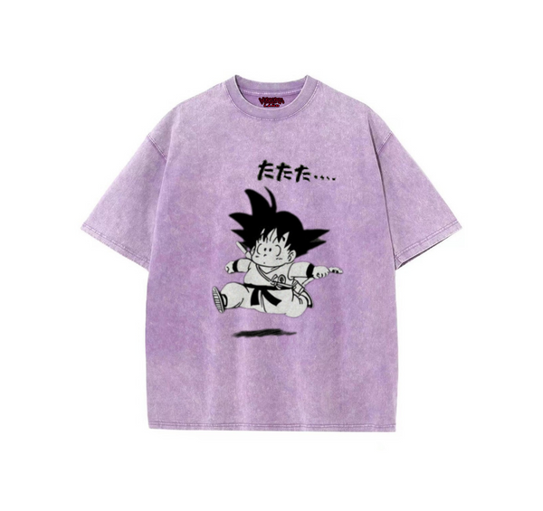 "BABY GOKU" Vintage Oversized Tee