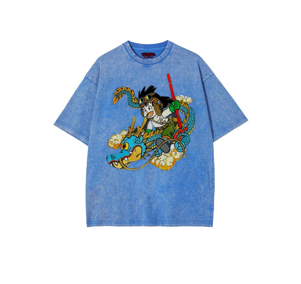 "BABY GOKU OG" Vintage Oversized Tee