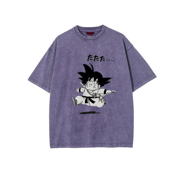 "BABY GOKU" Vintage Oversized Tee