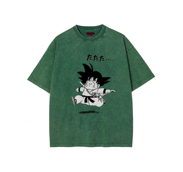 "BABY GOKU" Vintage Oversized Tee