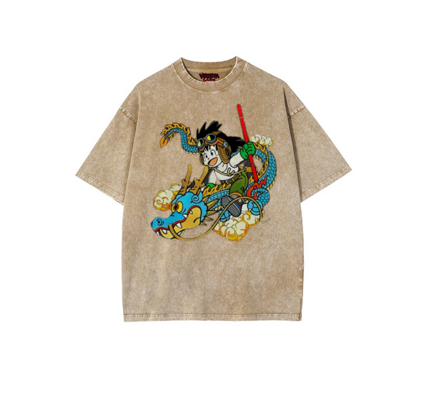 "BABY GOKU OG" Vintage Oversized Tee