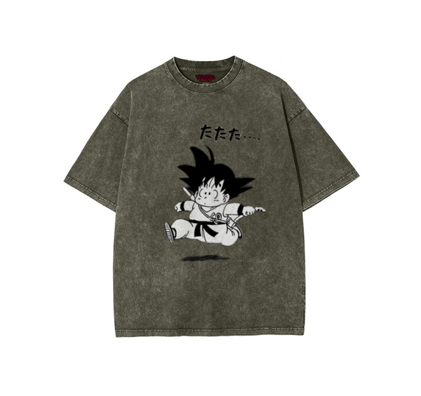 "BABY GOKU" Vintage Oversized Tee