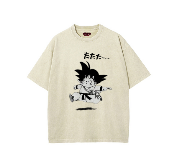 "BABY GOKU" Vintage Oversized Tee