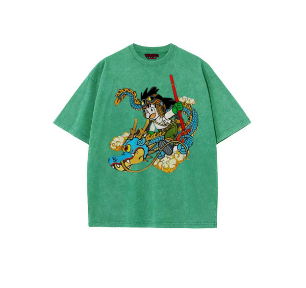 "BABY GOKU OG" Vintage Oversized Tee