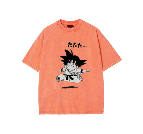 "BABY GOKU" Vintage Oversized Tee