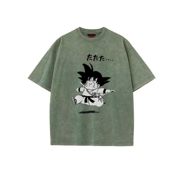 "BABY GOKU" Vintage Oversized Tee