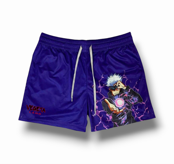 "Purple Hollow" Purple Shorts