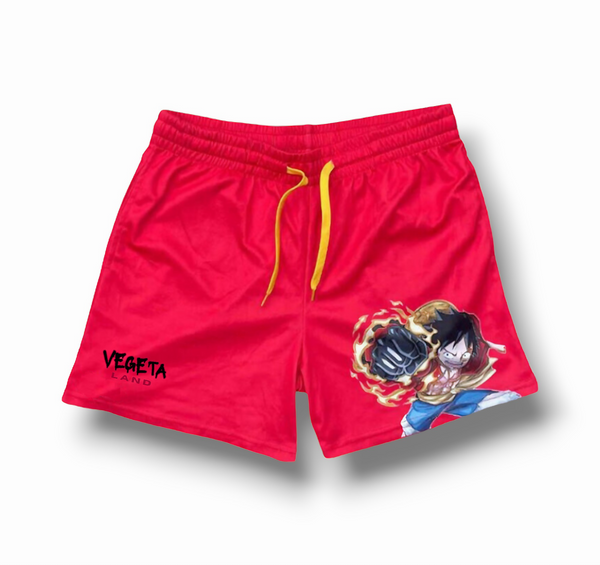 "Pirate Punch" Red Shorts