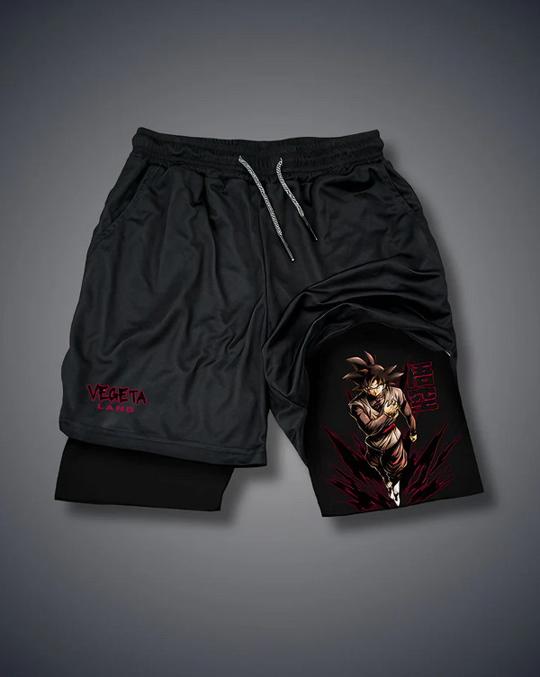 "Evil" Goku Performance Shorts