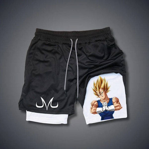 "MAJIN VEGETA" Performance Shorts